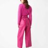 Vetements SUNCOO | Cardigan Moelleux Uni Gemini Fuschia