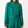 Vetements SUNCOO | Robe Courte Fantaisie Chaya Vert