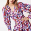 Vetements SUNCOO | Robe Courte A Imprime Floral Cedia Rose