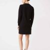 Vetements SUNCOO | Robe Pull Chadia Avec Boutons Noir