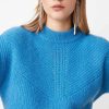 Vetements SUNCOO | Pull Uni En Mohair Philly Bleu