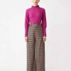 Vetements SUNCOO | Pull Fin En Maille Fuchsia Tressee Pablijo Fuschia