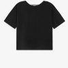 Vetements SUNCOO | Meryll - T-Shirt Avec Details Brodes Noir