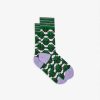 Accessoires SUNCOO | Chaussettes Aimee Jacquard Lurex Vert