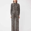 Vetements SUNCOO | Blouse Fluide Leopard Lanna Beige