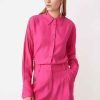 Vetements SUNCOO | Chemise Unie Lili Fuschia