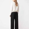 Vetements SUNCOO | Pull En Laine Sans Manches Pouchka Blanc Casse